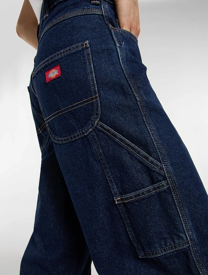 Джинсы женские Dickies 997 Loose Straight Carpenter Jeans Dark Indigo