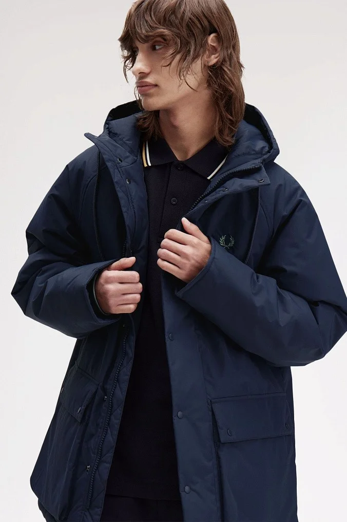 Куртка Fred Perry Padded Zip Through Jacket